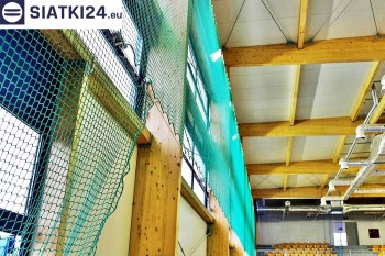 Siatki Złotów - Duża wytrzymałość siatek na hali sportowej dla terenów Złotowa